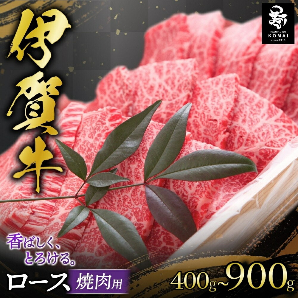 【ふるさと納税】 伊賀牛 ロース焼肉用【400g／550g／900g】