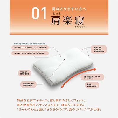 ふるさと納税 近江八幡市 [医師がすすめる健康枕]もっと肩楽寝/低め |  | 01