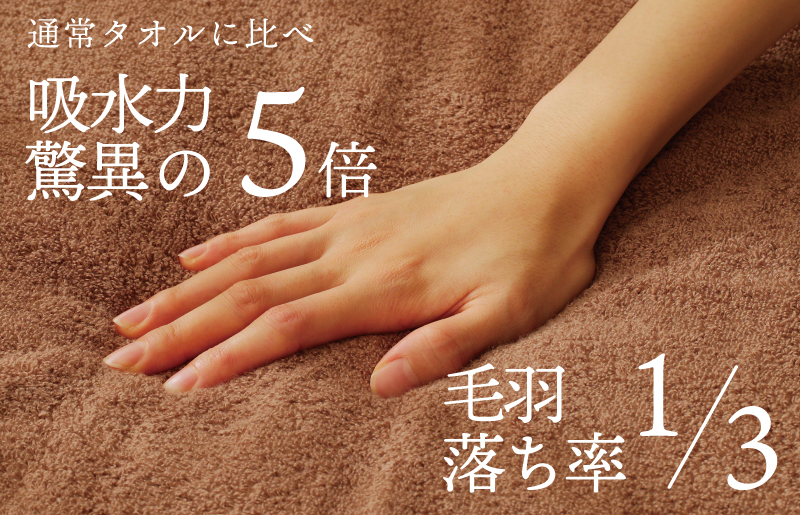 世界最高峰のビックバスタオル nei ベビータオルケット（ブラウン）【ホテル仕様 上質 厚手 吸水性 たおる ギフト 国産  赤ちゃん 寝具にも】 030D178