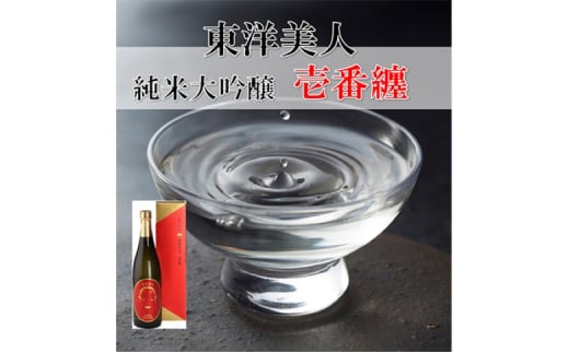 日本酒 純米大吟醸 東洋美人 壱番纏  720ml×1本 酒 お酒 地酒 純米吟醸酒 アルコール　｜HG000035