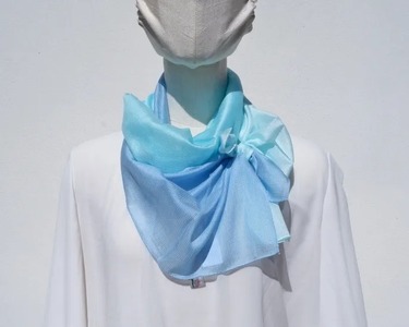 スカーフ　富士桜工房　とにかる（サファイア）