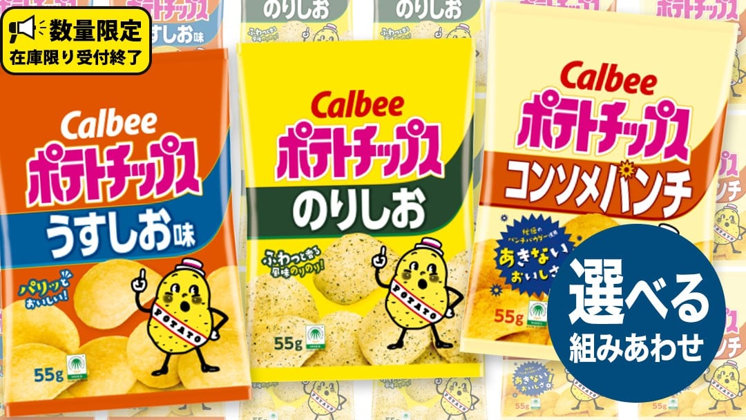
            選べる組み合わせ！カルビー ポテトチップス レギュラー サイズ 2種類 詰め合わせ 16袋 ポテチ お菓子 おかし 大量 スナック おつまみ ジャガイモ じゃがいも まとめ買い
          