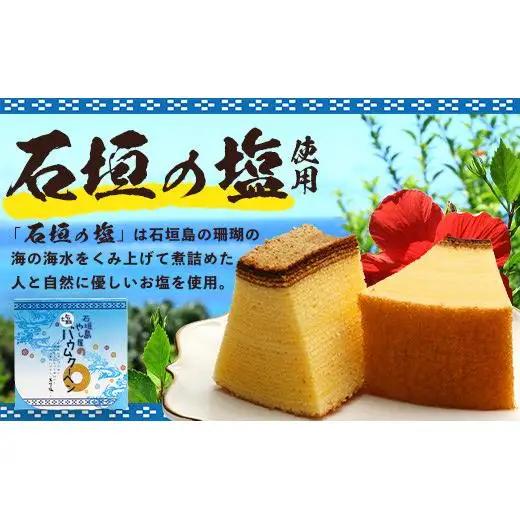 石垣島 やし屋手作り 石垣の塩バウムクーヘン×1箱 ＆ 黒糖バウムクーヘン×1箱＆手作り黒糖菓子　詰め合わせセット　YA-4