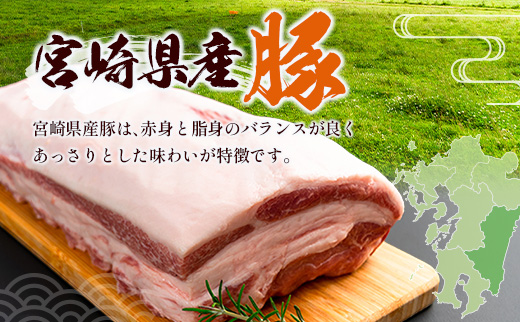 宮崎牛 × 宮崎県産豚 すき焼き 食べ比べ 合計1kgセット［宮崎牛モモスライス 500g ＆ 県産豚ローススライス 500g］小分け スライス 冷凍 ※ご入金月の翌月中に出荷【C457】