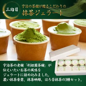 【定期便 全3回】京都 濃抹茶スイーツ 定期便 和菓子 頒布会