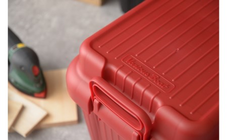 コンテナボックス ベリアスボート M レッド 蓋つき コンテナボックス 収納コンテナ アウトドア boxコンテナ 屋外収納 収納ケース【010S062】