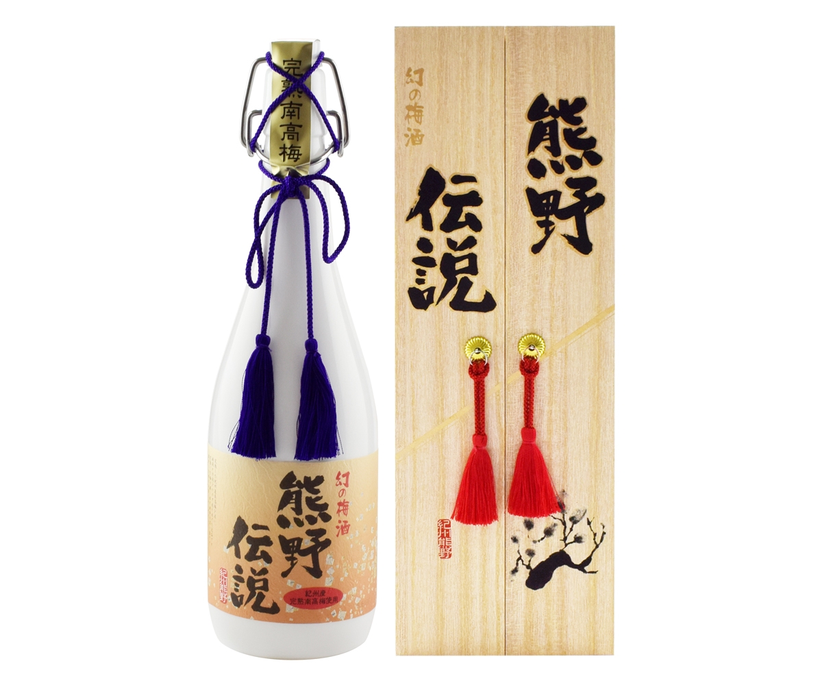 
                  N386　３年熟成　幻の梅酒　熊野伝説７２０ｍｌ【白】
                