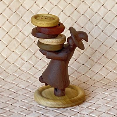 ふるさと納税 養父市 【cotree】ボタンを運ぶ小人〜ステッチベアの物語を支える職人〜