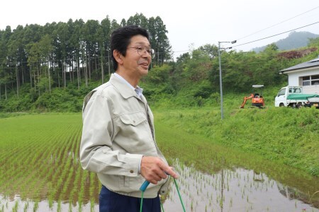 【数量限定】2023年産 ゆず太郎の里 松本さんの 天日干し 有機米 （ JAS 認証 ）白米 楢葉町産 コシヒカリ 5kg 020f028