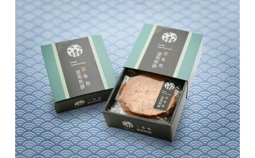 霧多布昆布煎餅 1箱 (50g×4袋)×2箱セット_H0033-004
