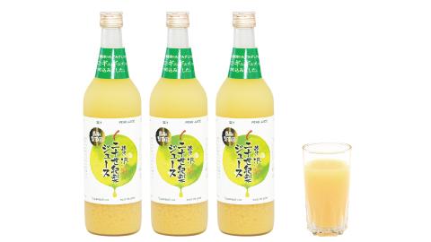 200J.贅沢二十世紀梨ジュース720ml×3本セット