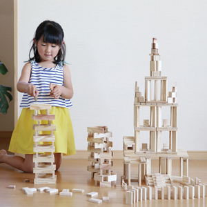 ＜からからつみき3種類クリエイティブセット340P＞木のおもちゃ 知育玩具 子供 おもちゃ 積み木 男の子 女の子 子ども プレゼント ギフト 贈答 4歳 5歳 安心 安全 国産 宮崎県産 杉 木材 