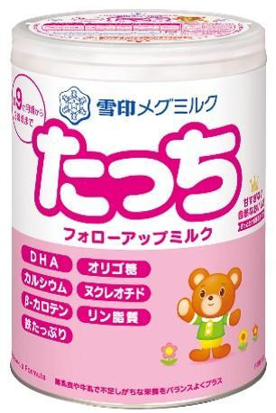 
粉ミルク　雪印メグミルク　たっち　(缶)　1ケース　(8缶入)/フォローアップ用
