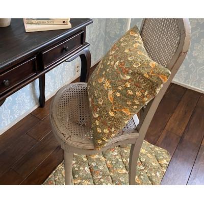 ふるさと納税 岸和田市 【クッションカバー45×45】ベストオブモリス いちご泥棒ベージュ MR-4545I-BE |  | 02