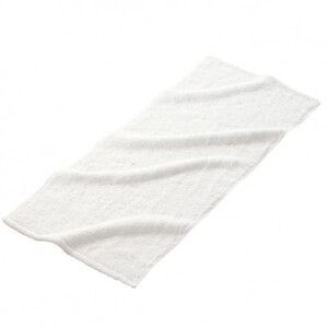 泉州こだわりタオル　スーパーZEROパイル使用　フェイスタオル（34×80cm）４枚セット（カラー　ホワイト）（SKZ-F4W/AM）