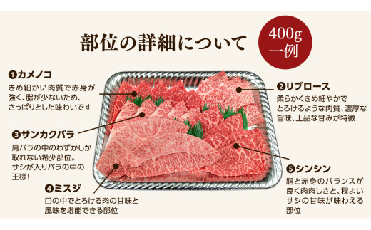 【 スピード 発送 】【 常陸牛 】 焼肉 5種盛りセット400g（各種 約80g) ×1パック (茨城県共通返礼品) 黒毛和牛 厳選部位 焼肉食べ比べ ひたちぎゅう 和牛 国産牛 ミスジ イチボ サ