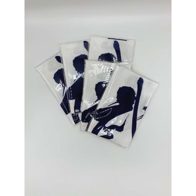 ふるさと納税 美作市 武蔵手ぬぐい　5本セット(白) |  | 01