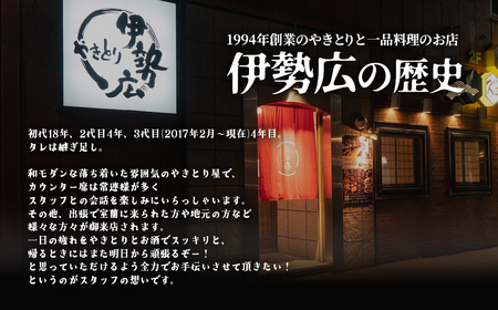 【定期便】伊勢広 室蘭やきとりセット20本 全2回 MROAN010