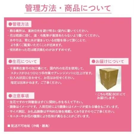 生花お任せアレンジメントL イエロー系 お祝いやお誕生日におすすめ【配送不可地域：離島・沖縄県】【1636479】