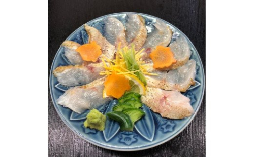 【脂乗り抜群！】のど黒炙り刺し 魚介類 魚貝類 のどぐろ 炙り刺し 刺身 おかず おつまみ 醤油付き 【087_1733】