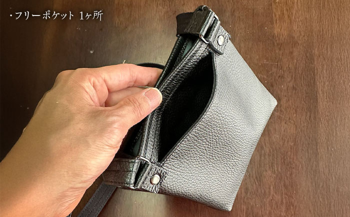 【職人手作り】イタリア産 アドリア牛革 ミニショルダーバッグ（135通りの組み合わせ）《築上町》【たけもとかばん】 革製品 レザー 牛革 [ABAM055]