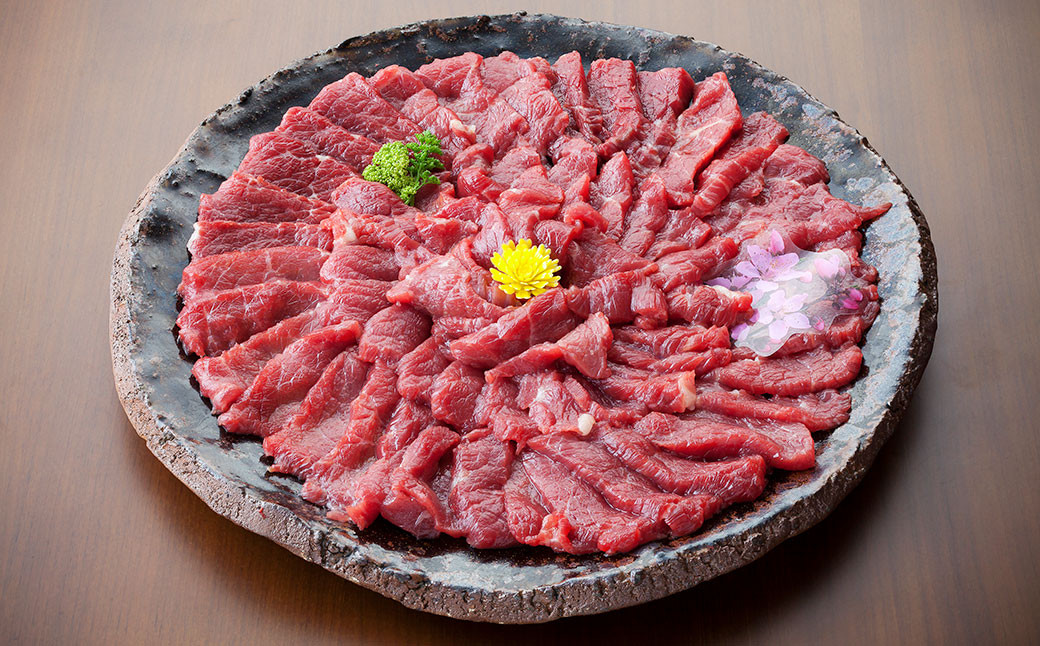 
熊本 馬刺し 上霜降り トロ 800g (50g×16個) 馬肉 たれ 生姜
