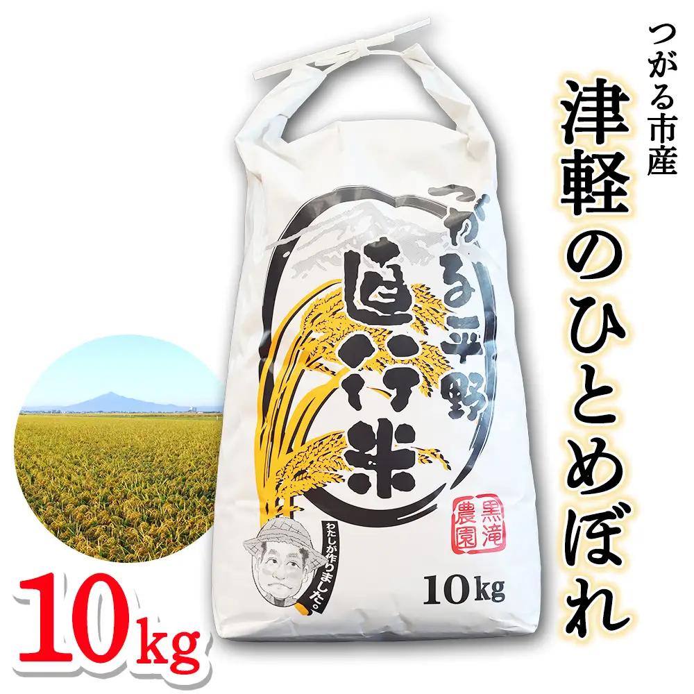 令和7年産 つがる市産「津軽のひとめぼれ」10kg [0897]