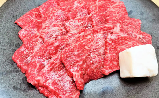 
【総本家　肉のあさの】５等級近江牛焼肉用（もも・かた）【400ｇ】【AE11U】
