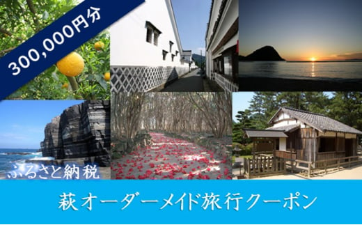 [№5226-0463]旅行券 山口 萩オーダーメイド 300,000円分 クーポン 旅行 チケット 観光 宿泊 宿泊券 ホテル 旅館