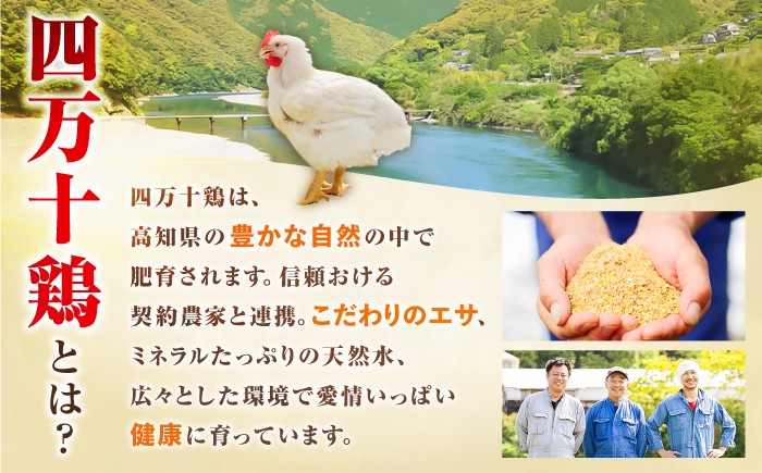 四万十鶏「もも肉」「むね肉」 切身 計約2.4kg (約300g×8パック) カットでかんたん時短セット 【三栄ブロイラー販売株