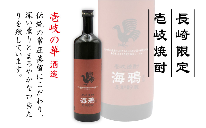 【お中元対象】麦焼酎 海鴉 25度 720ml 2本《壱岐市》【天下御免】[JDB034] 14000 14000円 のし ギフト