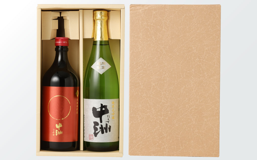 いそのさわ 中州セット（純米大吟醸 720m / 清酒・長期樽貯蔵麦 720ml / 麦焼酎） ／ 麦焼酎 焼酎 清酒 純米大吟醸 酒 うきは市