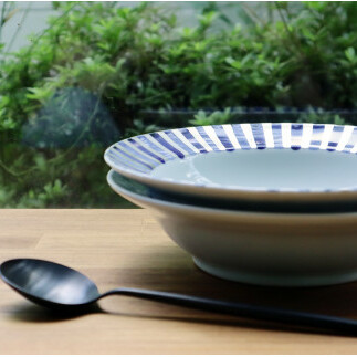 【まるふくオリジナル】有田焼 GOSU rim bowl（20cm）2枚セット ボウル テーブルコーデに A45-152_イメージ3