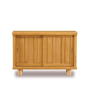 大川家具 シューズボックス 和光1300L 幅130cm  靴箱 収納