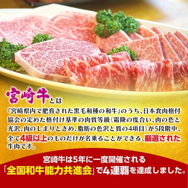 宮崎牛ｻｰﾛｲﾝｽﾃｰｷ･ｽﾗｲｽｾｯﾄ N023-YZF003_イメージ2