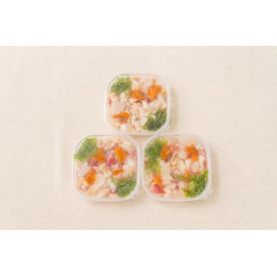 ふるさと納税 北見市 ウニ入り　北海道産4種の「貝鮮丼」セット　12食セット【ホッキ貝、ツブ貝、ホタテ、うに】小分けで便利 |  | 01