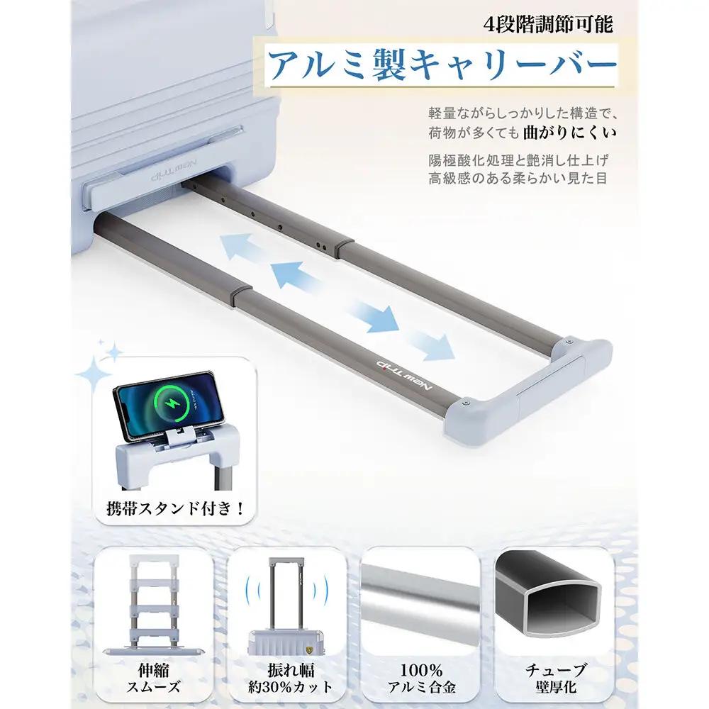NT-XB0502  ヘイズブルー  S  スーツケース