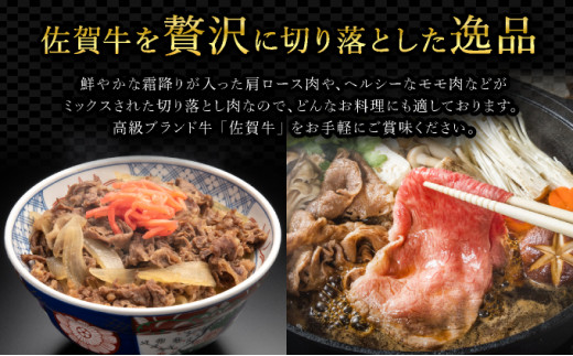 佐賀牛切り落とし500ｇ【06ff-0028】