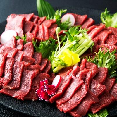 ふるさと納税 益城町 国産 上赤身馬刺し 800g(益城町)