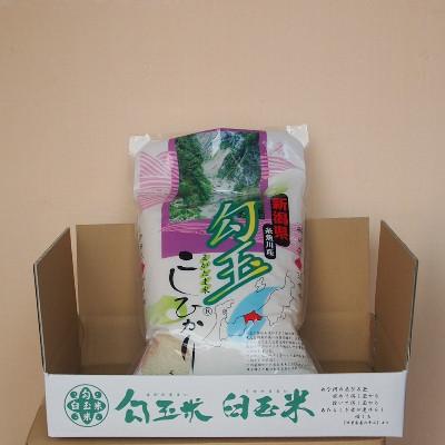 ふるさと納税 糸魚川市 【毎月定期便】新潟県産コシヒカリ『勾玉米』5kg全9回 |  | 03