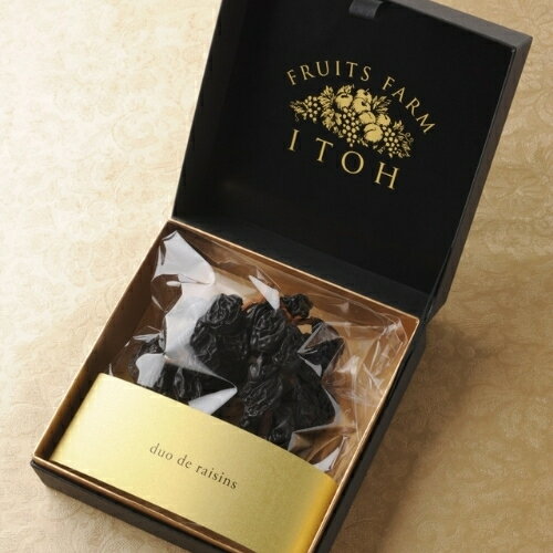 【ふるさと納税】No.2507 duo de raisins（巨峰の枝付き干しぶどう）