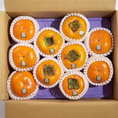 ふるさと納税 朝倉市 【先行受付】秋王(あきおう)　柿　約3kg箱(8-12玉)(朝倉市) |  | 02