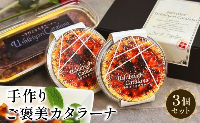 
            牛びより カタラーナセット 【カタラーナ デザート おやつ 洋菓子】[063-a003]
          