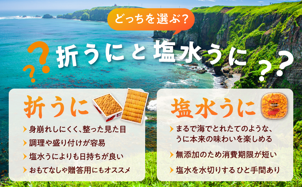 ≪プロ厳選≫最高級折うに(極)150g_H0014-110