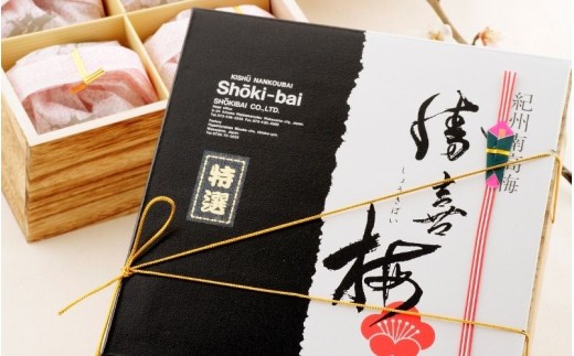 勝喜梅　甘仕立て「松」640g／塩分10％　　【shokibai011A】