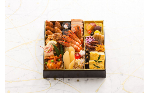 【 数量限定 】 2026年 おもてなし料理はかせ 謹製 おせち 二段重「華」 098-G319