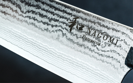 和 NAGOMI  Damascus ペティナイフ 155mm