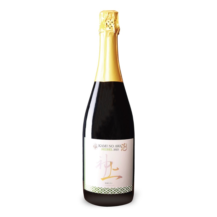 ＜上ノ国ワイナリー＞上ノ泡ロゼセイベルスパークリング2023 750ml×1本