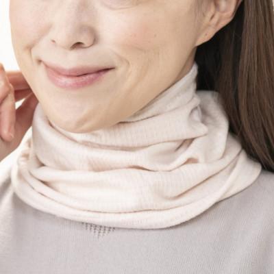 ふるさと納税 泉大津市 天然の美容繊維　UV対策シルクガーゼマスクネックウォーマー　ピンク　H-NW1901 |  | 01