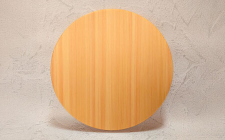 紀州ひのきの丸型まな板(27cm)　日田市 / 木の蔵 仙遊　カッティングボード 木製 包丁に優しい[ARFK004]